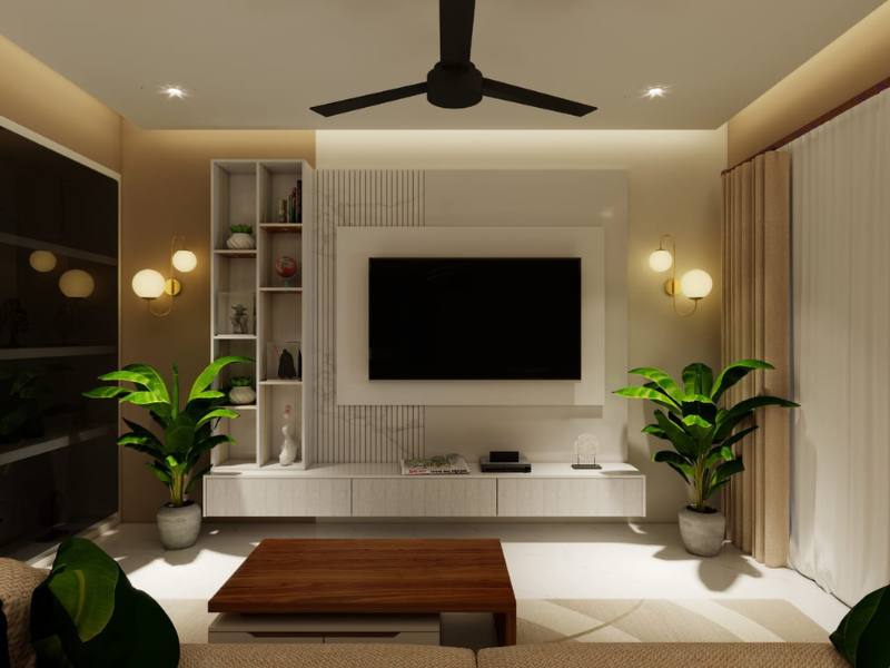 Modern Minimalist Living Room with Elegant Touches